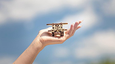 Puzzle - Puzzle 3D Lemn Plane Eco Wood Art