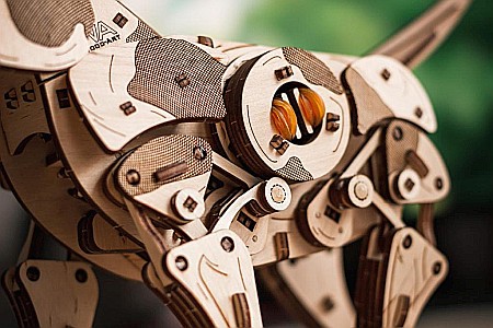 Puzzle 3D Lemn Puppy Eco Wood Art [2]