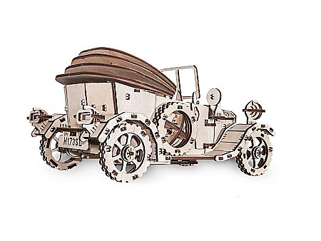 Puzzle 3D Lemn Retro Car Eco Wood Art [1]