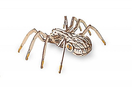 Puzzle 3D Lemn Spider Eco Wood Art [1]