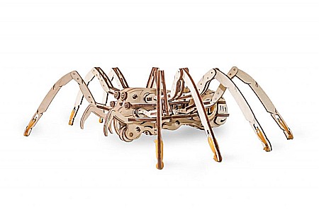 Puzzle 3D Lemn Spider Eco Wood Art [3]