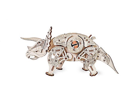 Puzzle 3D - Puzzle 3D Lemn Triceratops Eco Wood Art