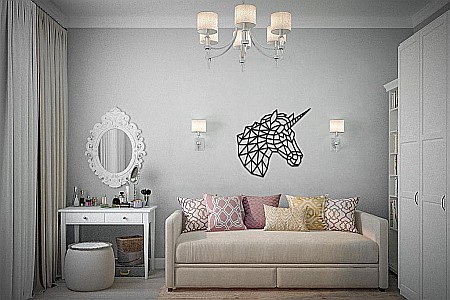 Puzzle 3D Lemn Unicorn Eco Wood Art [1]