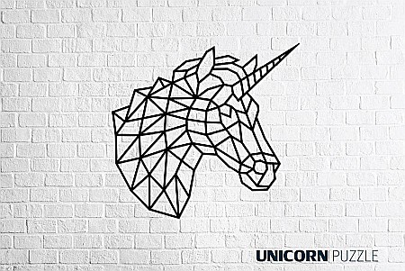 Puzzle - Puzzle 3D Lemn Unicorn Eco Wood Art