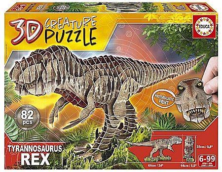 Puzzle - Puzzle 3D T-Rex Educa 19182