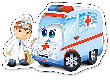 Puzzle 4 in 1 (4+5+6+7 piese) Rescue services 4393 [4]
