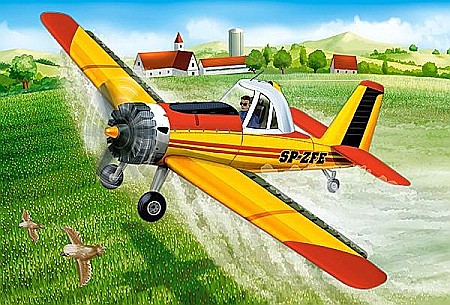 Puzzle 4 in 1 (8+12+15+20 piese) Masinarii de ferma 41039 [2]