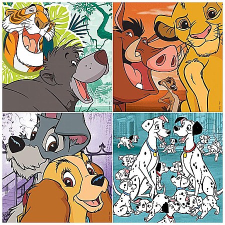 Puzzle 4 in 1 Disney Animals 2 18628 [1]