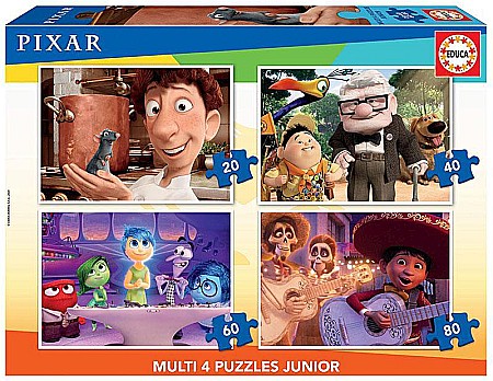 Puzzle - Puzzle 4 in 1 Disney Pixar 18625