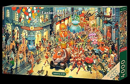 Puzzle - Puzzle 4000 piese Carnaval in Rio - Art Collection Castorland 400379