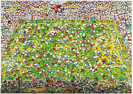 Puzzle 4000 piese Crazy World Cup Heye 29072 [1]