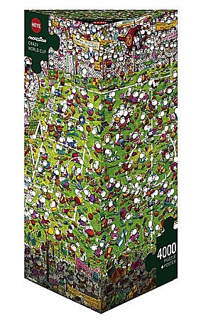 Puzzle - Puzzle 4000 piese Crazy World Cup Heye 29072