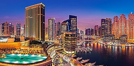 Puzzle 4000 piese Marina Pano Dubai 400195 [1]