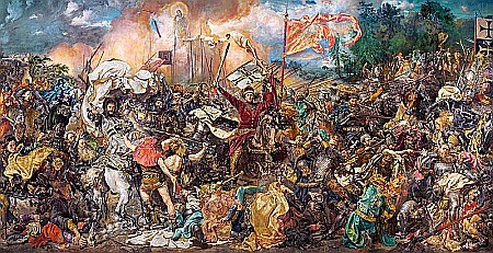 Puzzle 4000 piese The Battle of Grunwald, Jan Matejko Castorland 400331 [1]