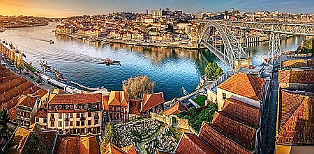 Puzzle 4000 piese The Last Sun of Porto 400232 [1]
