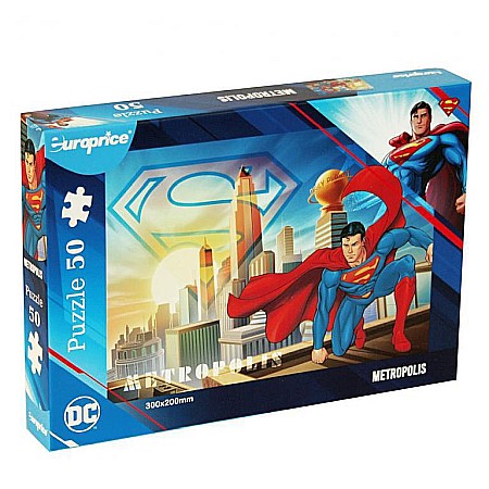Puzzle - Puzzle 50 piese Superman Metropolis EP