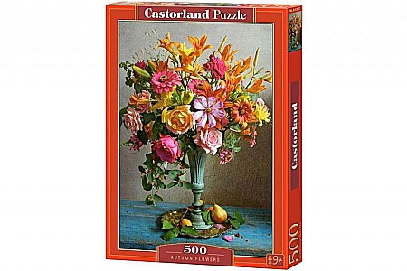 Puzzle 500 piese - Puzzle 500 piese Autumn Flowers 53537