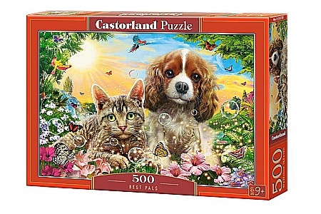 Puzzle 500 piese - Puzzle 500 piese Best Pals 53728 Castorland