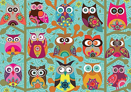 Puzzle 500 piese Buhos Educa 19006 [1]