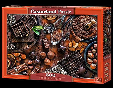 Puzzle 500 piese - Puzzle 500 piese Chocolate Treats 53902 Castorland
