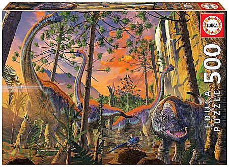 Puzzle - Puzzle 500 piese Curious Vincent Educa 19001
