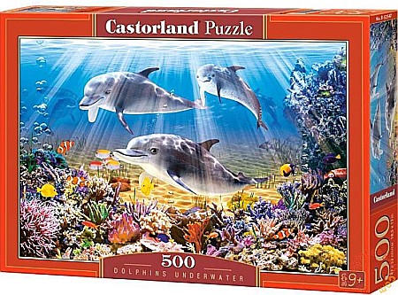 Puzzle - Puzzle 500 piese Delfini 52547