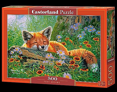 Puzzle 500 piese - Puzzle 500 piese Foxy Dreams 53872 Castorland