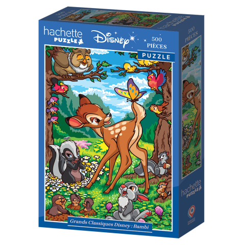 Puzzle 500 piese - Puzzle 500 piese Hachette Grands Classiques Disney – Bambi