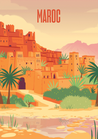 Puzzle 500 piese Hachette Holiday Dreams – Morocco [1]