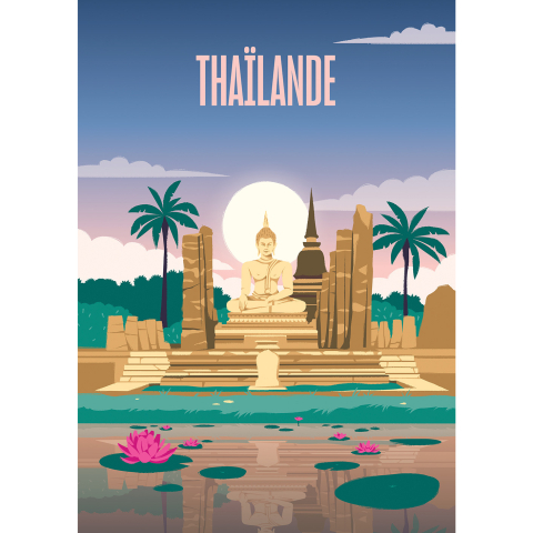 Puzzle 500 piese Hachette Holiday Dreams Thailand [1]