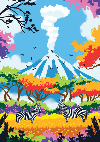 Puzzle 500 piese Hachette Vie Sauvage [1]