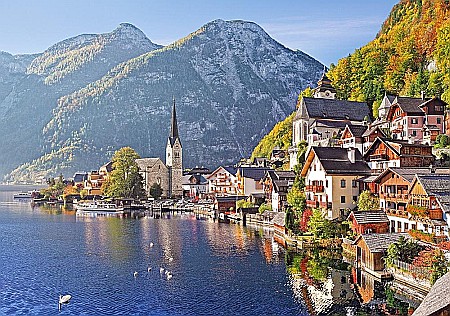 Puzzle - Puzzle 500 piese Hallstatt Austria 52189
