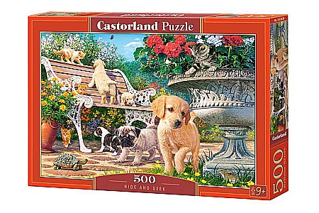 Puzzle 500 piese - Puzzle 500 piese Hide and Seek Castorland 53636