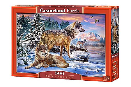 Puzzle 500 piese - Puzzle 500 piese Lupi 53049
