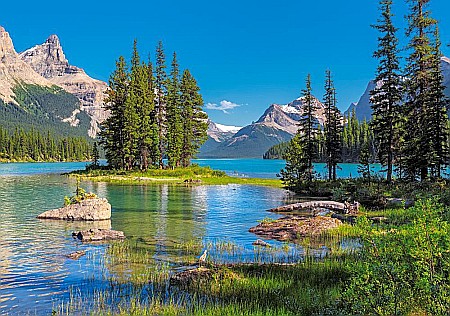 Puzzle 500 piese Maligne Lake Canada Castorland 53803 [1]