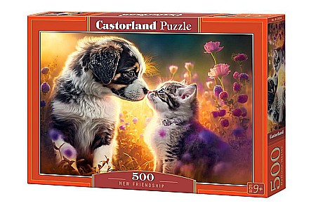 Puzzle 500 piese - Puzzle 500 piese New Friendship Castorland 53834