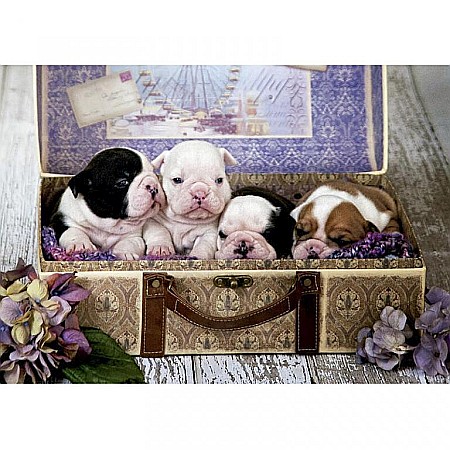 Puzzle 500 piese Puppies Educa 19007 [1]