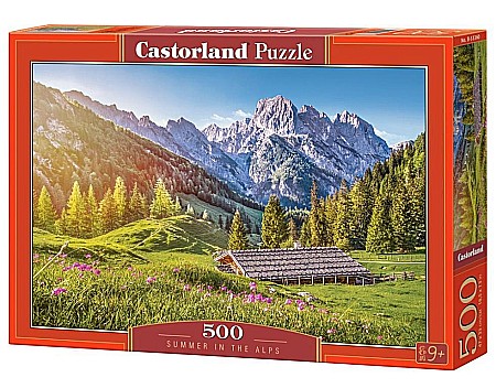 Puzzle 500 piese - Puzzle 500 piese Summer in the Alps 53360