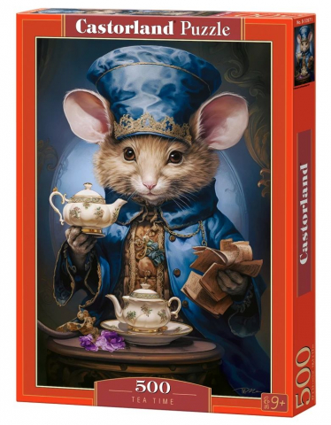 Puzzle 500 piese - Puzzle 500 piese Tea Time 053971 Castorland