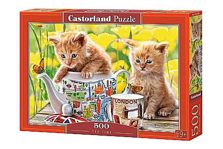 Puzzle 500 piese - Puzzle 500 piese Tea Time 52356