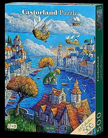 Puzzle 500 piese - Puzzle 500 piese The Port Art Collection 53889 Castorland