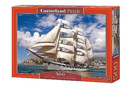 Puzzle 500 piese - Puzzle 500 piese Vapor cu Vele 52851