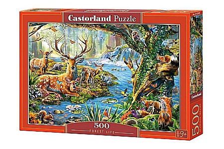 Puzzle 500 piese - Puzzle 500 piese Viata in Padure 52929