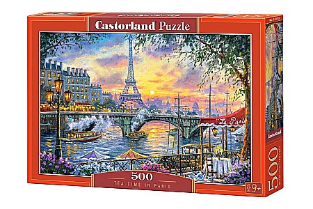 Puzzle 500 piese - Puzzle 500 piese Vremea ceaiului in Paris 53018