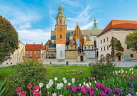 Puzzle 500 piese Wawel Castle in Krakow, Poland Castorland 53599 [1]