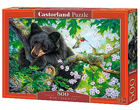 Puzzle 500 piese - Puzzle 500 piese Wish I Could Fly 53629 Castorland
