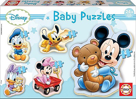 Puzzle - Puzzle 5x 3-5 piese Baby Mickey 13813