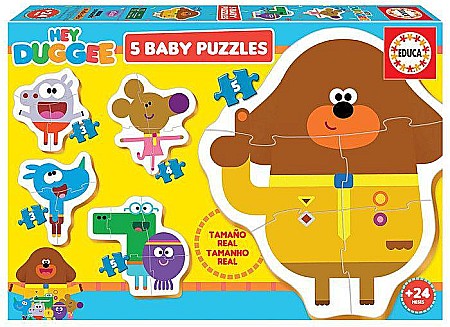 Puzzle - Puzzle 5x Baby Hey Duggee Educa 19393