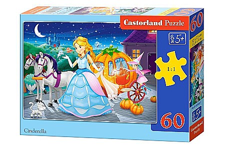 Puzzle 60 piese - Puzzle 60 piese Cinderella 6908