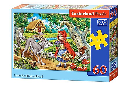 Puzzle 60 piese - Puzzle 60 piese Scufita Rosie 66117
